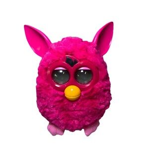 2012 PINK PUFF FURBY Hasbro Interactive Toy Electronic Digital  Tested Works